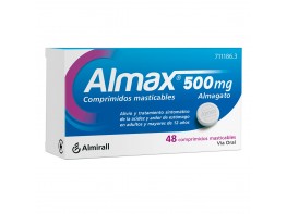 Imagen del producto Almax 500mg 24 comprimidos masticables